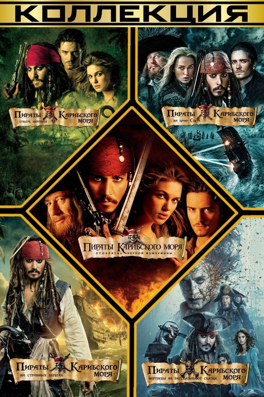 Пираты Карибского Моря: все части
